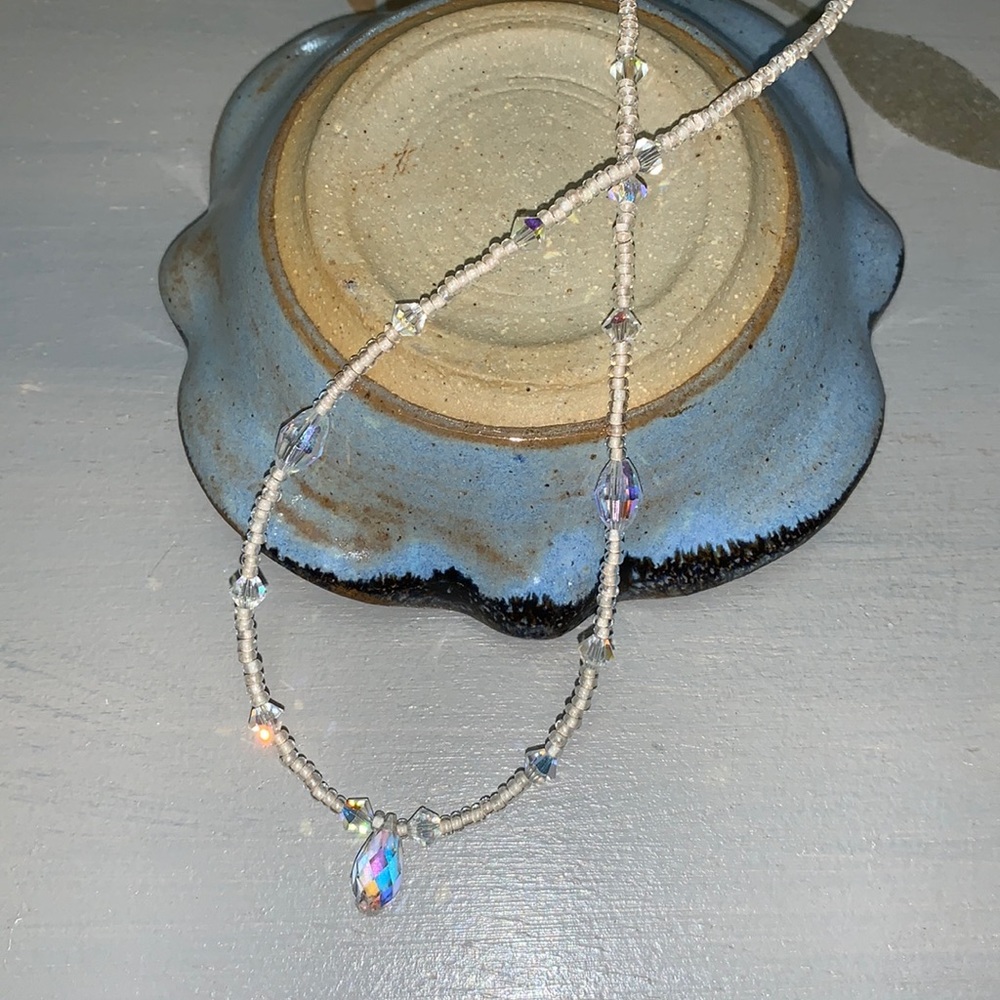 💕Handmade Austrian crystal necklace